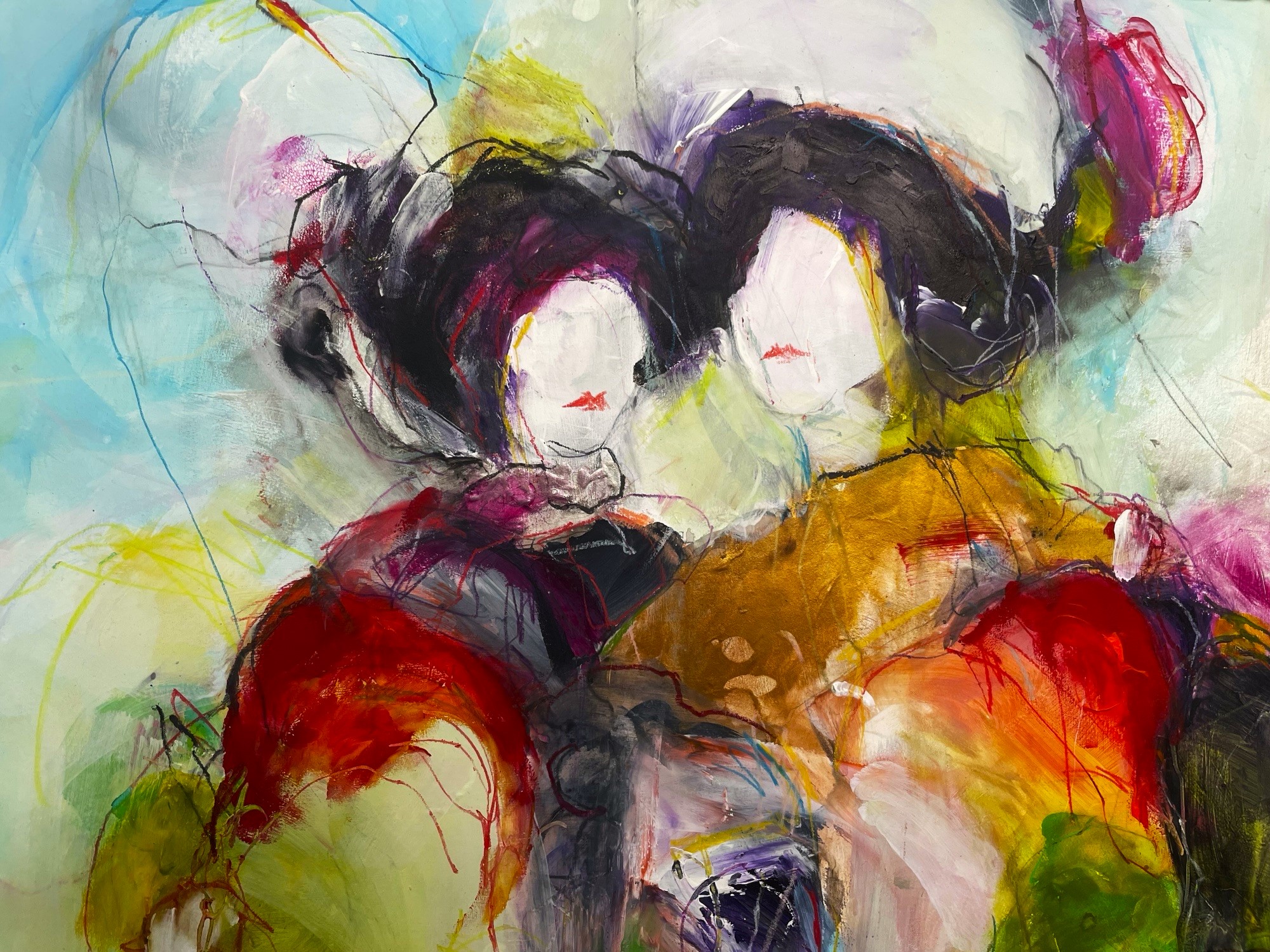 Expositie van kunstenaars van Les Amis des Arts